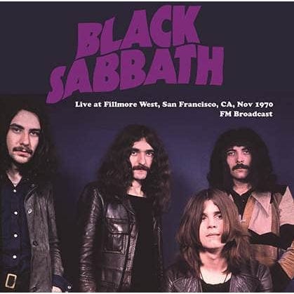 Golden Discs VINYL BLACK SABBATH - Live At Fillmore West, San Francisco, Ca, 1970: FM Broadcast [VINYL]