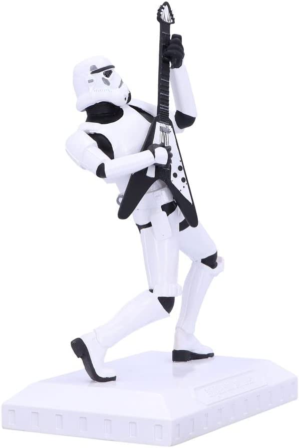 Golden Discs Statue Stormtrooper Rock On Figurine, White, 18cm [Statue]