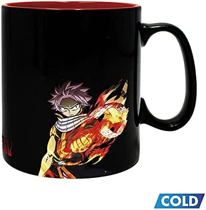 Golden Discs Mugs FAIRY TAIL - Mug Heat Change - 460 ml - Natsu & Lucy [Mug]