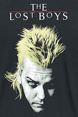 Golden Discs T-Shirts Lost Boys David And Logo - Black - Small [T-Shirts]