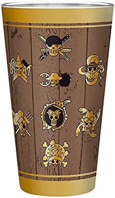 Golden Discs Posters & Merchandise ONE PIECE LARGE GLASS 400ML [Cup]