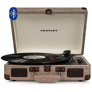 Golden Discs Tech & Turntables Crosley Cruiser Plus - Bluetooth Turntable (Havana) [Tech & Turntables]