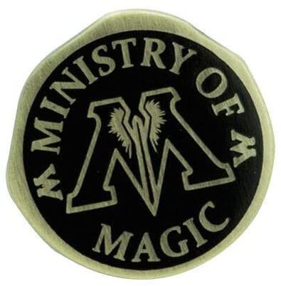 Golden Discs Badges Harry Potter Pins Ministry Of Magic [Badges]