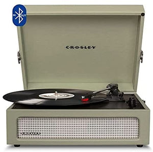 Golden Discs Tech & Turntables Crosley Voyager - Bluetooth Turntable (Sage) [Tech & Turntables]