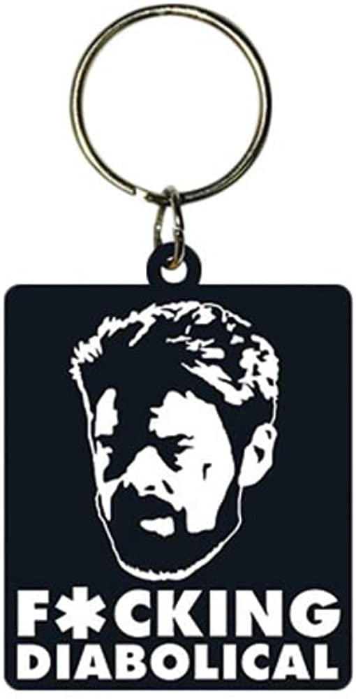 Golden Discs Posters & Merchandise The Boys: Butcher "F**king Diabolical" [Keychain]