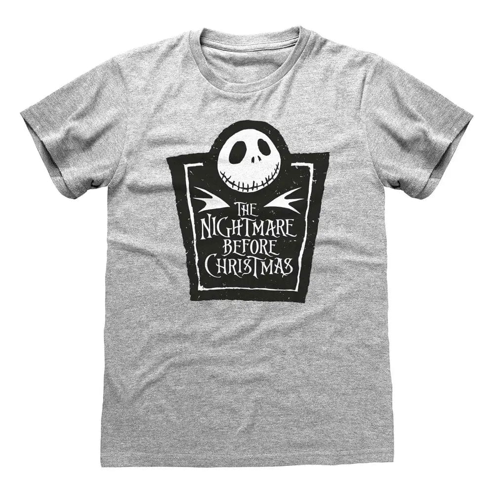 Golden Discs T-Shirts Nightmare Before Christmas - Grey - Large [T-Shirts]