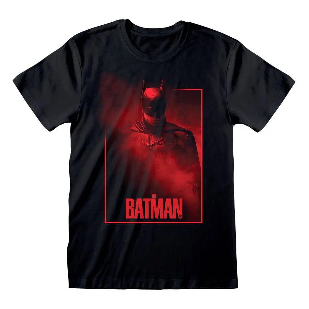 Golden Discs T-Shirts The Batman Red Smoke Unisex - Small [T-Shirts]