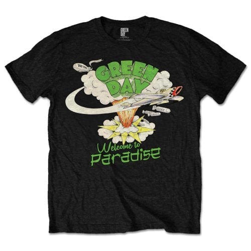 Golden Discs T-Shirts Green Day: Welcome to Paradise - Medium [T-Shirts]