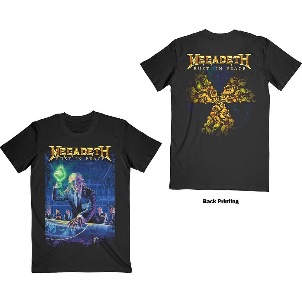 Golden Discs T-Shirts Megadeth Rust In Peace 30Th - Large [T-Shirts]