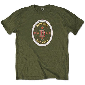 Golden Discs T-Shirts BLUR: PARKLIFE BEERMAT - GREEN - Large [T-Shirts]