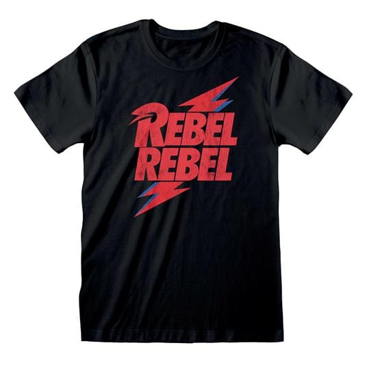 Golden Discs T-Shirts Bowie Rebel Rebel - Small [T-Shirts]
