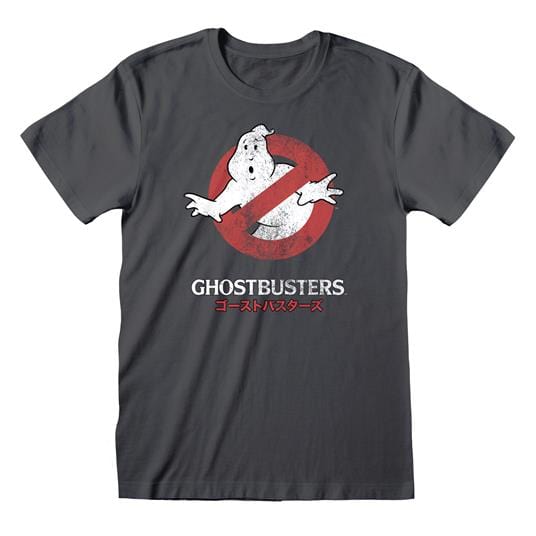Golden Discs T-Shirts Ghostbusters Japanese Logo - Medium [T-Shirts]