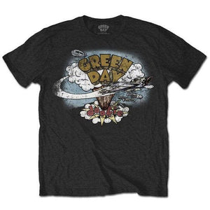 Golden Discs T-Shirts Greenday Vintage Dookie - Black - Small [T-Shirts]