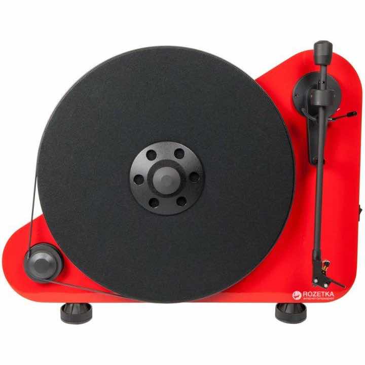Golden Discs Tech & Turntables Pro-Ject VT-E Bluetooth (Red) [Tech & Turntables]