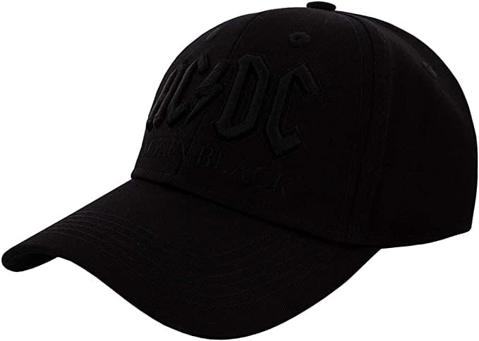 Golden Discs Posters & Merchandise AC/DC - BACK IN BLACK - Black [Cap]