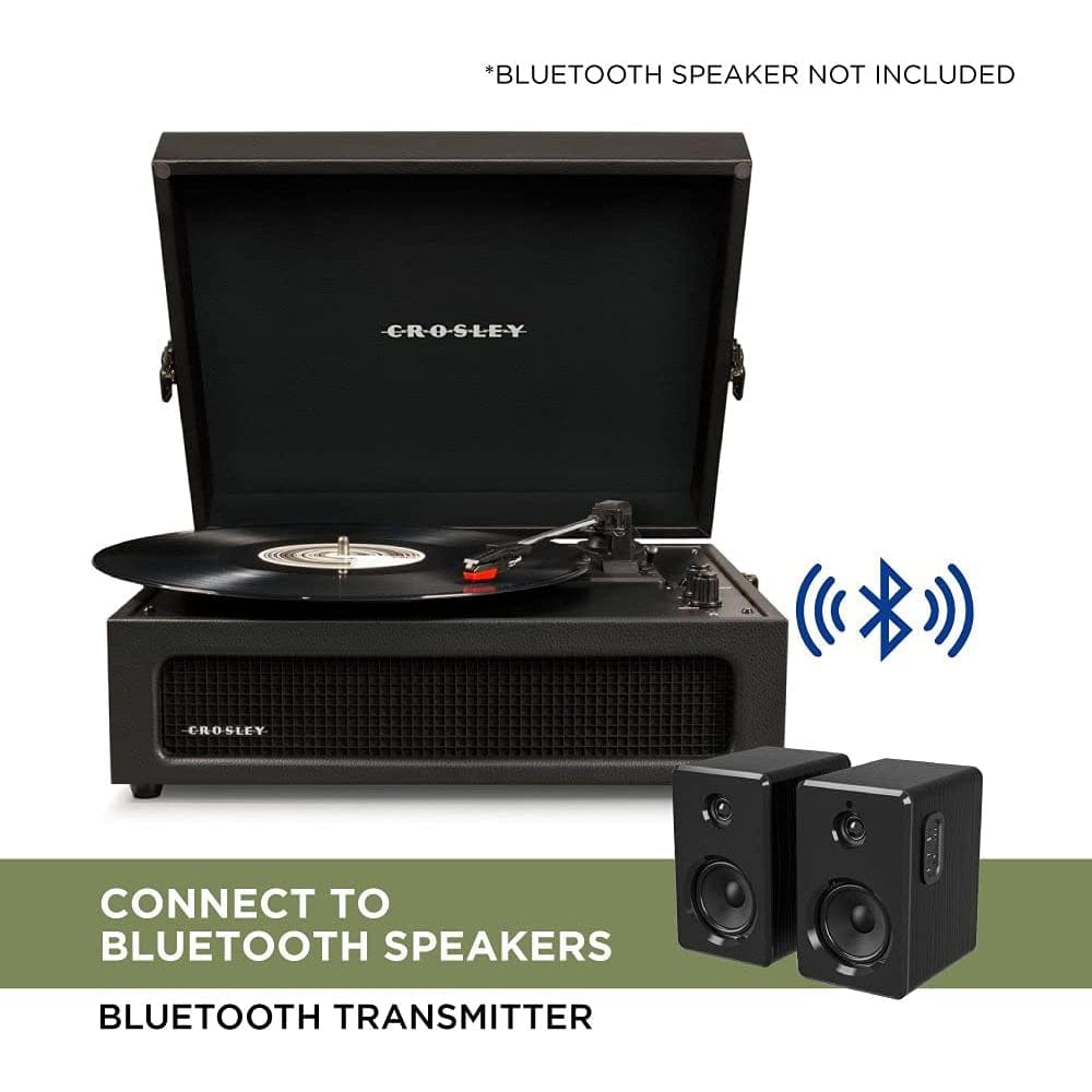 Golden Discs Tech & Turntables Crosley Voyager - Bluetooth Turntable (Black) [Tech & Turntables]