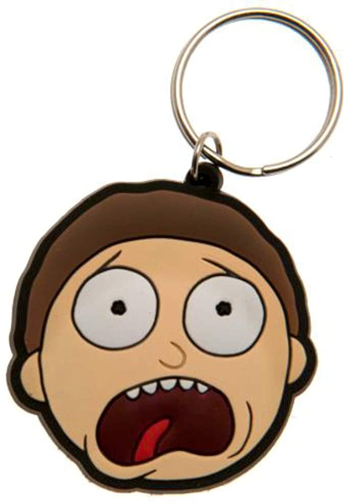 Golden Discs Keychain Rick And Morty - Morty Terrified [Keychain]
