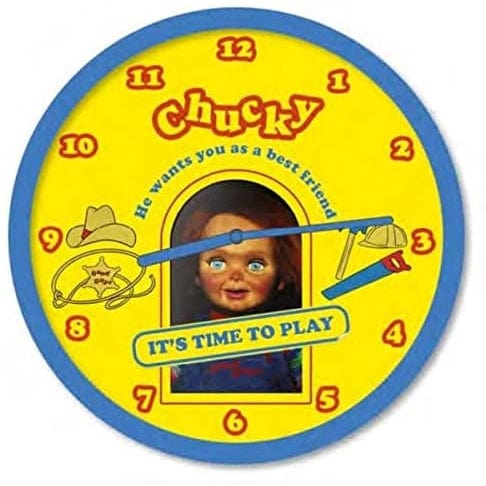 Golden Discs Clocks Chucky - Time To Play [Clock]