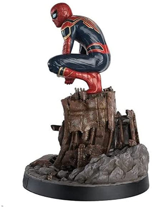 Golden Discs Statue Spiderman On Roof Mega Statue [Statue]