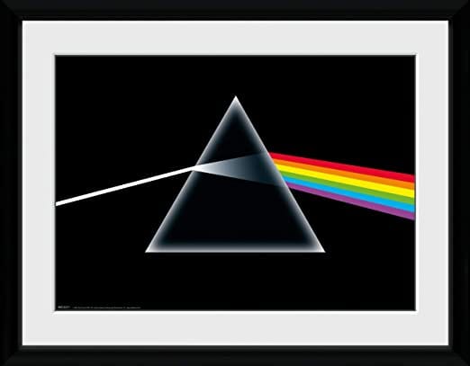 Golden Discs Posters & Merchandise Pink Floyd: Dark Side of the Moon Framed Collector Print [Posters & Merchandise]