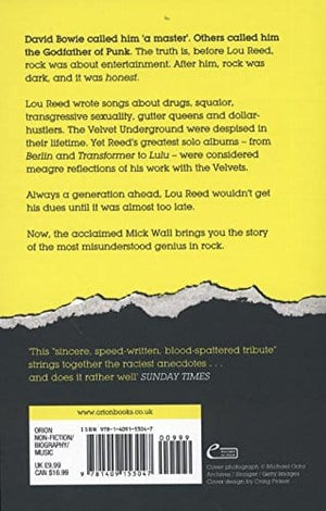 Golden Discs BOOK Lou Reed - Mick Wall [BOOK]