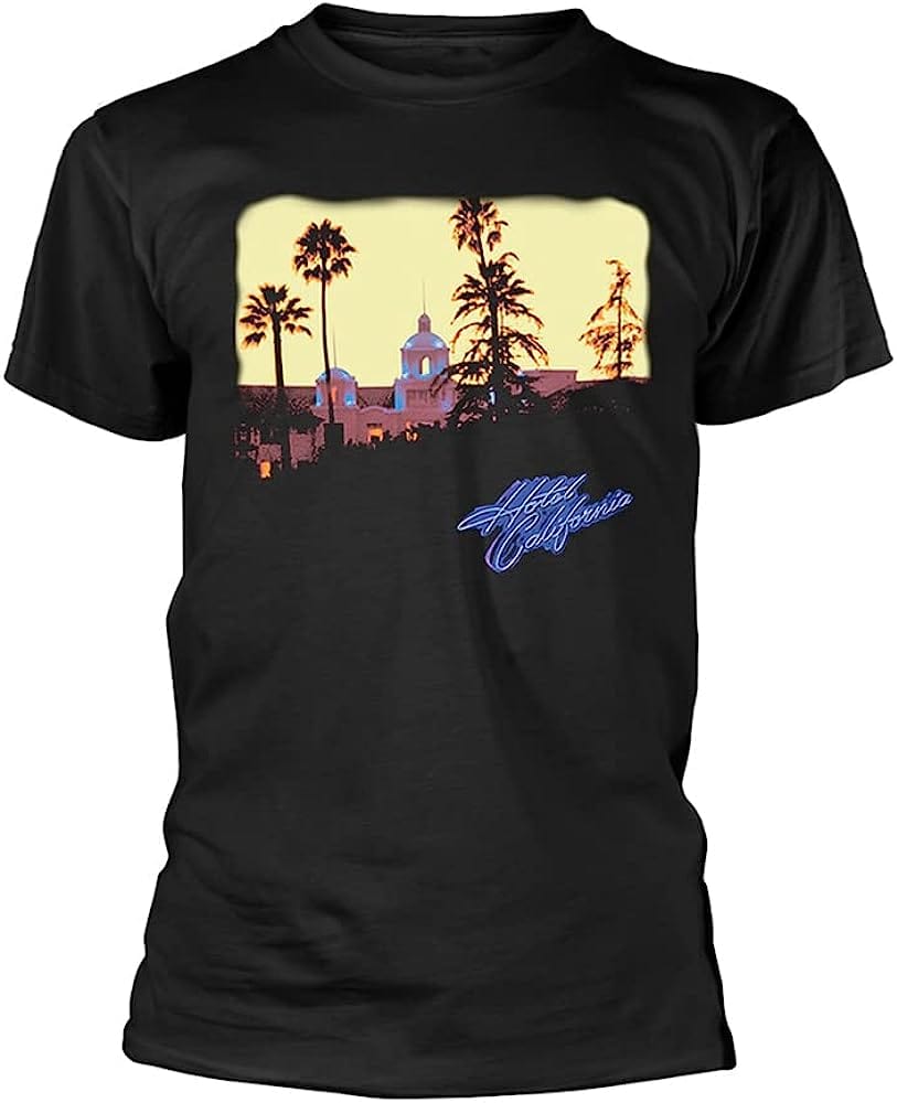 Golden Discs T-Shirts The Eagles - Hotel California - Black - Large [T-Shirts]