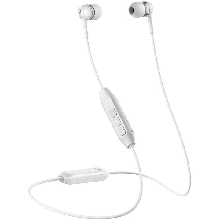 Sennheiser CX 150BT Wireless Headphones with Necklet White Accessories