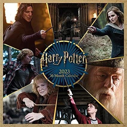 Golden Discs Posters & Merchandise HARRY POTTER SQUARE CALENDAR 2023 [Posters & Merchandise]