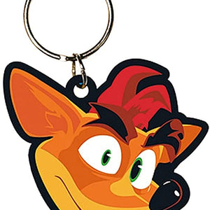 Golden Discs Keychain Crash Bandicoot - Crash Face [Keychain]