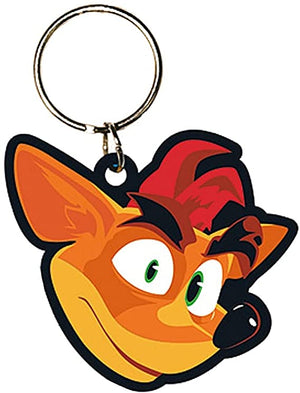 Golden Discs Keychain Crash Bandicoot - Crash Face [Keychain]