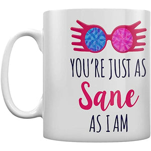 Golden Discs Mugs Harry Potter - Just As Sane [Mug]