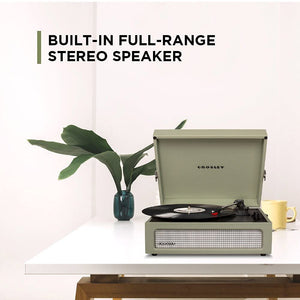 Golden Discs Tech & Turntables Crosley Voyager - Bluetooth Turntable (Sage) [Tech & Turntables]