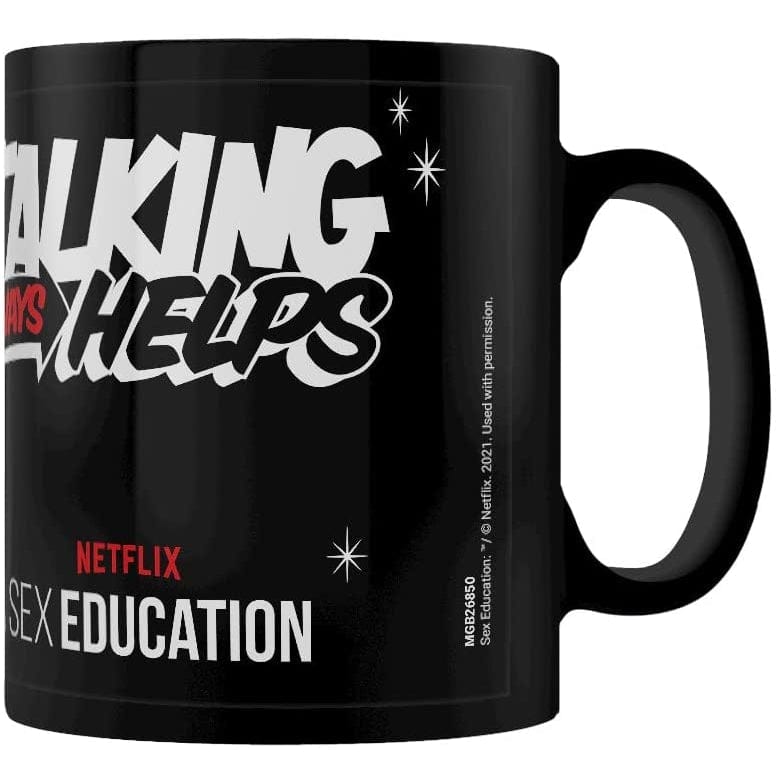 Golden Discs Mugs Sex Education - Talking Always Helps [Mug]