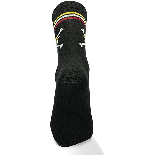 Golden Discs Socks ONE PIECE SOCKS BLACK SKULL [Socks]