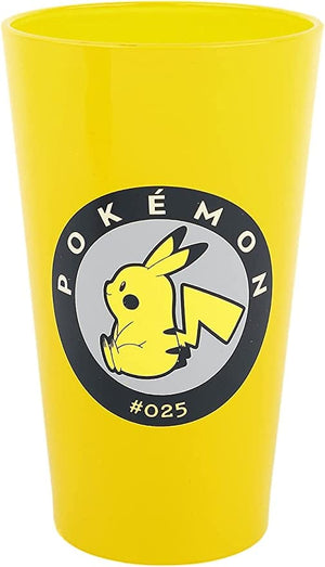 Golden Discs Posters & Merchandise Pokemon Large Pikachu Glass 400ML [Cups]