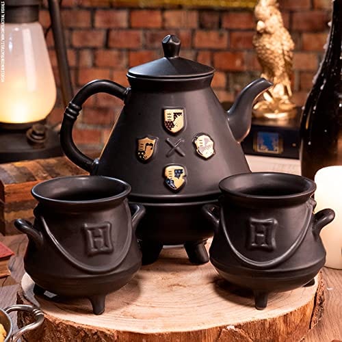 Golden Discs Posters & Merchandise HARRY POTTER - TEAPOT CAULDRON SET [Teapot]