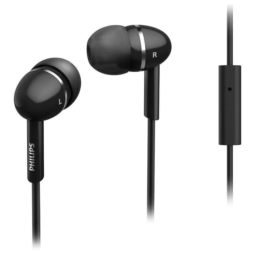 Golden Discs Accessories Philips In Ear with Mic Black [Accessories]