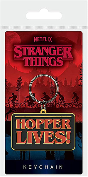 Golden Discs Posters & Merchandise Stranger Things - Hopper Lives [Keychain]