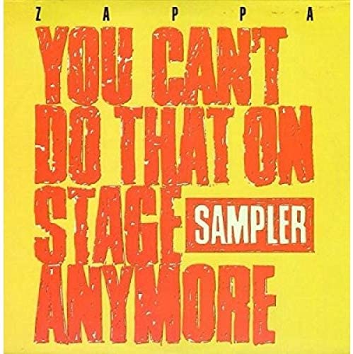 Golden Discs VINYL You Can't Do That on Stage - FRANK ZAPPA (RSD 2020) [VINYL]