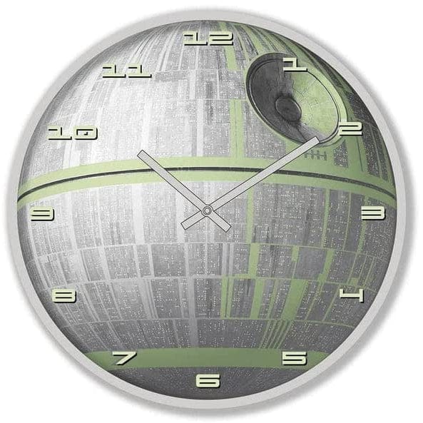 Golden Discs Clocks Star Wars - Death Star Glow In The Dark [Clock]