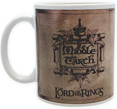 Golden Discs Posters & Merchandise Lord Of The Rings: Map of Middle Earth [Mug]
