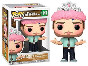 Golden Discs Toys FUNKO: Parks and Rec - Andy as Princess Rainbow Sparkle [Toys]