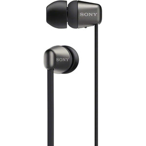 Golden Discs Accessories Sony WI-C310 Bluetooth Wireless In-Ear Headphones with Mic, Black [Accessories]