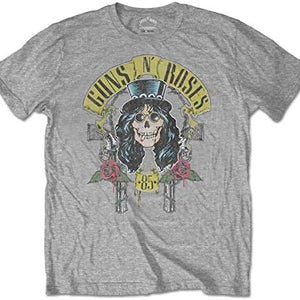 Golden Discs T-Shirts Guns N' Roses: Slash '85 Grey - Large [T-Shirts]