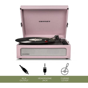 Golden Discs Tech & Turntables Crosley Voyager - Bluetooth Turntable (Amethyst) [Tech & Turntables]