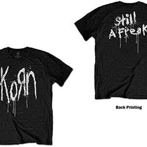 Golden Discs T-Shirts Korn Still A Freak - Black - Large [T-Shirts]