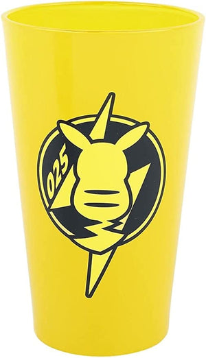 Golden Discs Posters & Merchandise Pokemon Large Pikachu Glass 400ML [Cups]