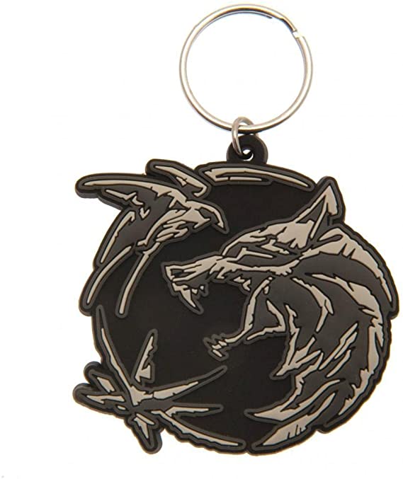 Golden Discs Posters & Merchandise The Witcher - Wolf Swallow Star [Keychain]