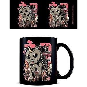 Golden Discs Mugs Ilustrata - Catzilla Black [Mug]