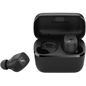 Golden Discs Accessories Sennheiser CX True Wireless Earbuds - Bluetooth In-Ear Earphones (Black) [Accessories]